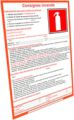 consignes incendie et secours